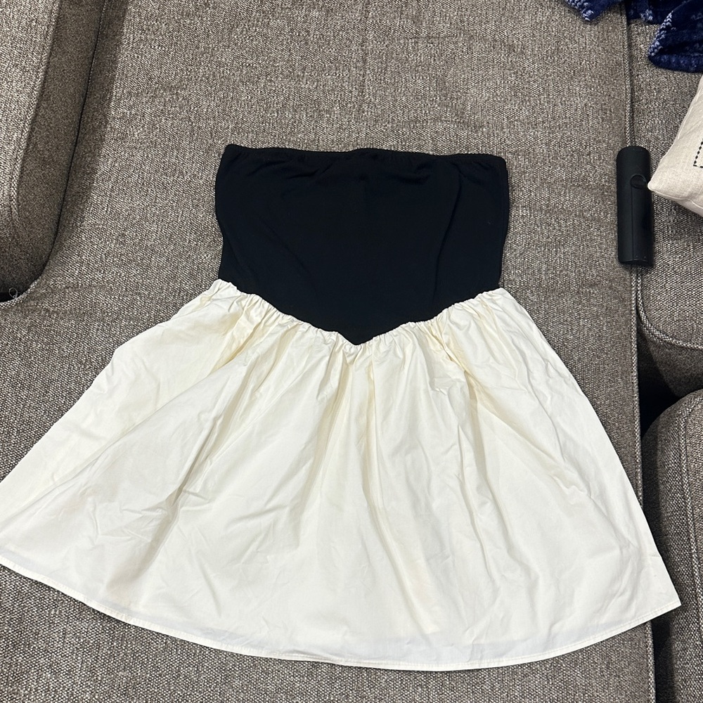 Elegant Black and White Women's Skirt